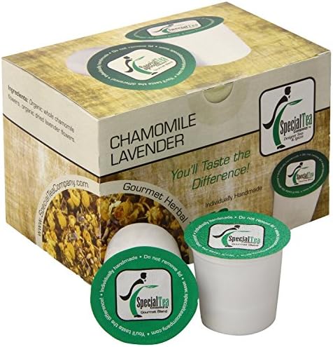 Chamomile Lavender, Single Serve Herbal Tea Pod (Pack of 10)