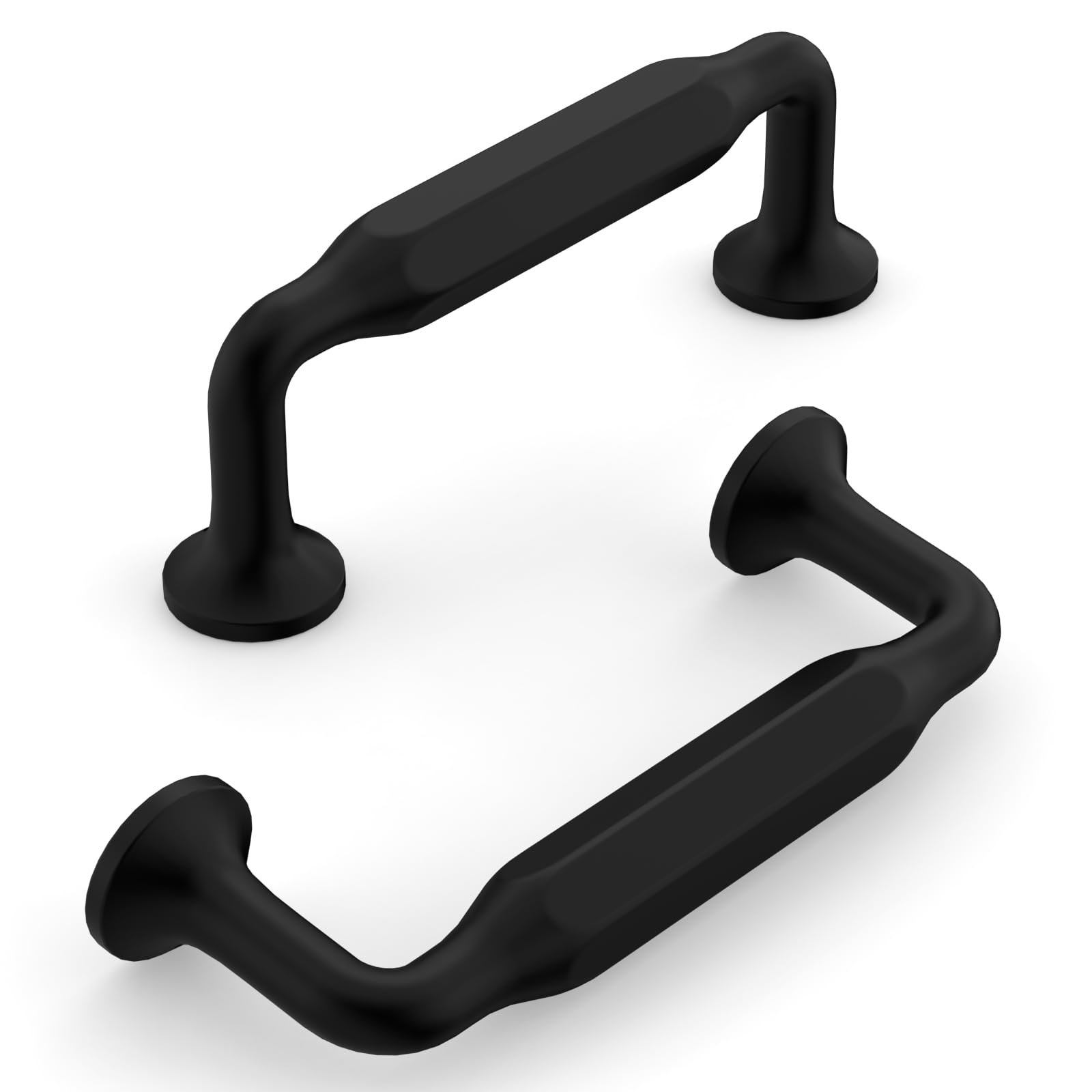 Photo 1 of KNOKLOCK 10 Pack 3 Inch(76mm) Kitchen Cabinet Handles Matte Black Cabinet Pulls Kitchen Cabinet Hardware Drawer Pulls for Dresser Cupboard Wardrobe
