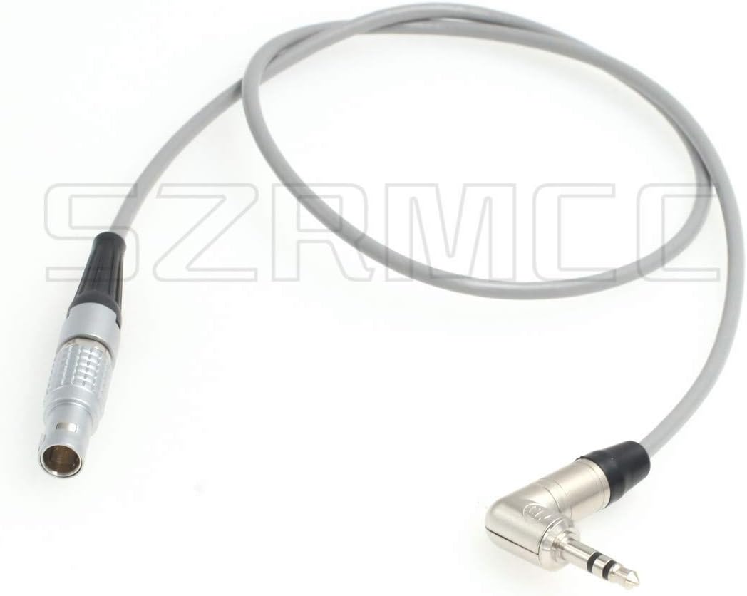 SZRMCC 3.5mm 1/8'' TRS to 0B 6 Pin Audio Input Cable for Arri Alexa Mini LF Camera, Red - Image 3