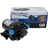 RecPro RV Water Pump Direct Replacement for Shurflo 4008-101-A65 3.0 GPM 12V Self-Prime Camper Water Pump