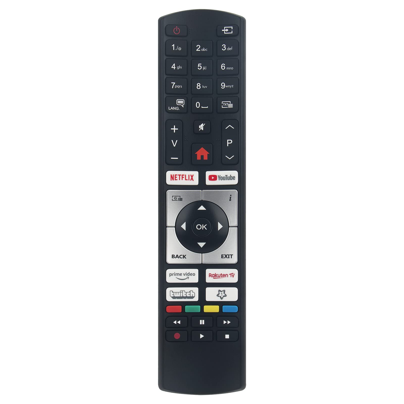 Replacement Remote Control RC4518P Fit for TELEFUNKEN Nordmende TBC salora TV