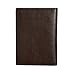 Banuce Top Grain Leather Bifold Wallet for Men Slim Money Organizer Purse with Removable ID Card Case Brown