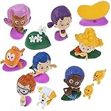 Nickelodeon Bubble Guppies Deluxe Figure Set of 10 Cake Toppers Cupcake Toppers Party Decorations