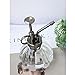 Ebristar Plant Mister, Glass Watering Spray Bottle with Bronze Top Pump 6.5