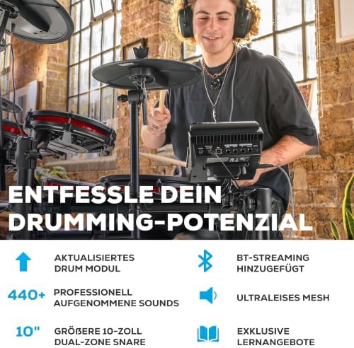 Nitro Max Kompaktes elektronisches Schlagzeug