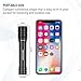Rechargeable LED Flashlight, Key Power Portable Charger 3000mAh with High Intensity 170 Lumen External Battery Pack Power Bank for Smartphones and Tablets