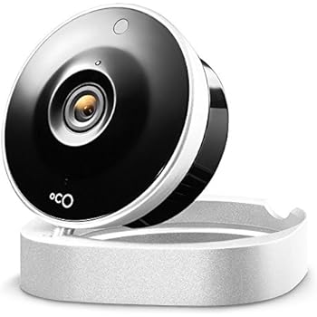 Oco 1 Wi-Fi Home Security Camera System with Cloud Storage, Two-Way Audio and Night Vision, 720p HD Video Monitoring Surveillance Camera