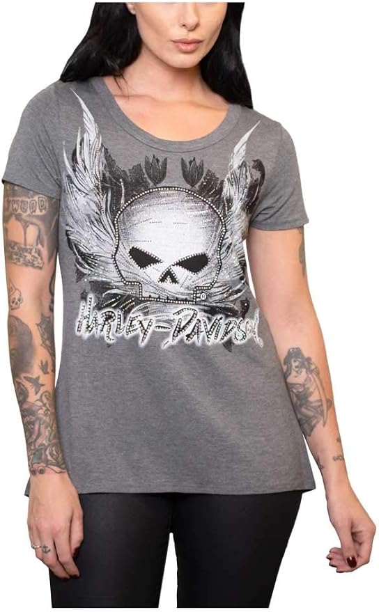 rhinestone skull t shirt