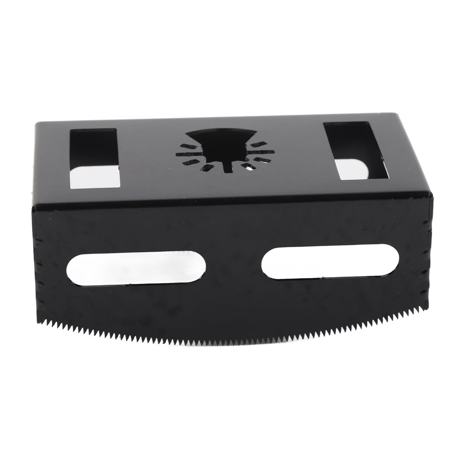 Lwuey Rectangle Slot Cutter, Multi Tool Socket Back Box Cutters Oscillating Blades Electrical Housing Outlet Cut Out Single Plasterboard Drywall Cutting Milling 97x56x33mm Sized for European Socket