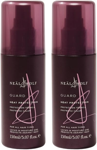 Neal & Wolf Guard Heat Protection Lotion 2 x 150ml Hair Styling Spray