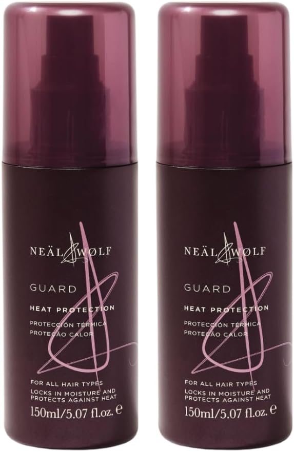 Neal & Wolf Guard Heat Protection Lotion 2 x 150ml Hair Styling Spray