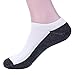 Men's 10 Pairs No Show Running Sport Thin Quarter Socks Low Cut, Sport/Black/White/Grey, 9-11sock / 6-10 shoes
