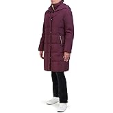 Cole Haan Women's Taffeta Down Coat with Bib and Set in Hood
