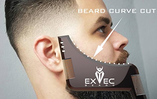 Exec-Beard-All-in-One-Beard-Comb-and-Shaping-Template-Tool