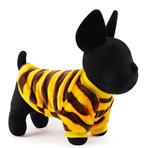 Be Good Pet Cloth Dog Costume Plush T-Shirt Soft and Warm for Cat Dog Small and Medium Animals XS/S/M/L
