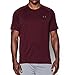 Under Armour Men's Tech Short Sleeve T-Shirt, Dark Maroon/Graphite, Medium