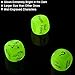 SEXY SLAVE Sex Dice for Couples - Glow in The Dark Spicy Dices with 3 Levels Up for Beginners or Advanced Players,Set of 3,Large Size