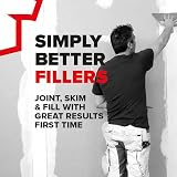 Toupret Interior Filler Easy to Sand No Shrink One Coat White 1 kg view 8