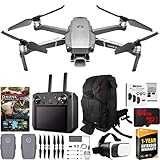 DJI Mavic 2 Pro Drone with Hasselblad Camera Smart Controller Essential Max Flight Bundle with Backpack, Filter Kit, VR FPV Goggles, High Speed 64GB SDXC Card, Software and 1 Year Warranty Extension