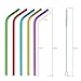 Yookeehome Bent Wide Smoothie Straws, 10.5
