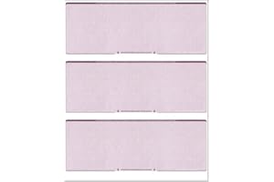 COMPUCHECKS 300 Computer Checks | 3 Blank Checks Per Page | 100 Sheets/300 Checks (Burgundy Diamond) Blank Check Stock for Personal and Business Use - Computer Laser Check | Payroll Checks
