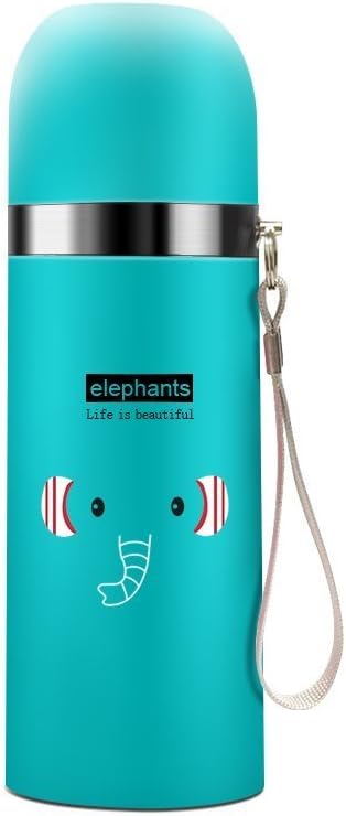 Edelstahl Trinkflasche 500ml - Isolierflasche BPA-frei Für Kinder & Erwachsene