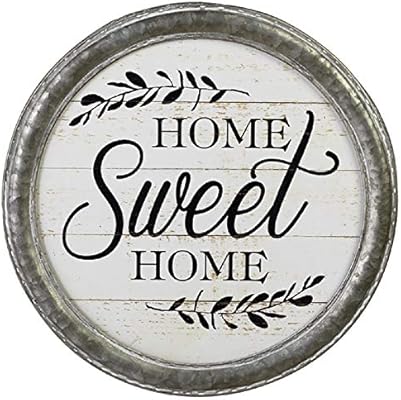 Ganz Midwest Cbk Galvanized Frame Home Sweet Home Round Wall Decor Buy Online At Best Price In Uae Amazon Ae