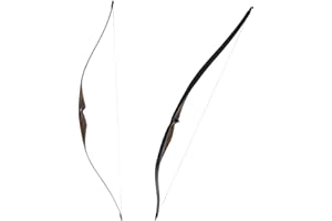 SINOART Topbows Sparrow 54" Traditional Long Bow 20-35LBs Draw Weight One-Piece Longbow Recurve BowRight Hands for Beginner Women Teens