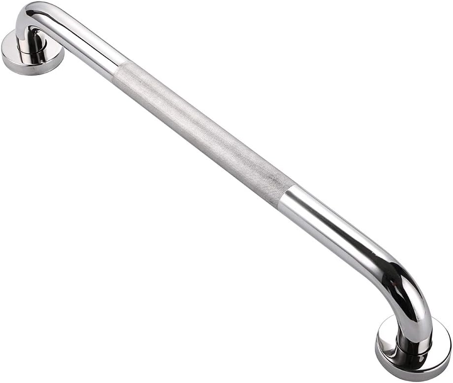 BTSKY Stainless Steel Bath Grab Handle with AntiSlip Grip Disabled