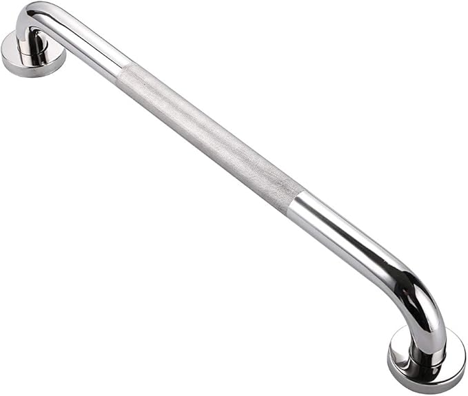 BTSKY Stainless Steel Bath Grab Handle with AntiSlip Grip Disabled