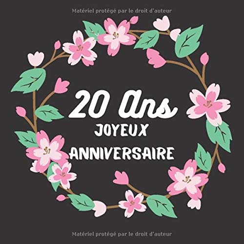 Ans Joyeux Anniversaire Livre Dor Anniversaire Ans Idee Cadeau Original Femme Fille Soeur Meilleur Ami 110 Pages Pour Les Felicitations Ecrites French Edition Publishing F Gildon Amazon Com Books