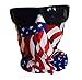 American Flag Tactical Tube U.S. Flag Patriotic Bandana Military Multifunction Face Mask Ski Balaclava Snowboard Moto X Face Protection Harley Davidson Snowboard Ski Mask Multi Function Tactical Seamless