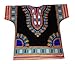 Vipada Handmade Dashiki Shirt Men's Dashiki African Shirt Large Size Several Colors (Blak and Orange)