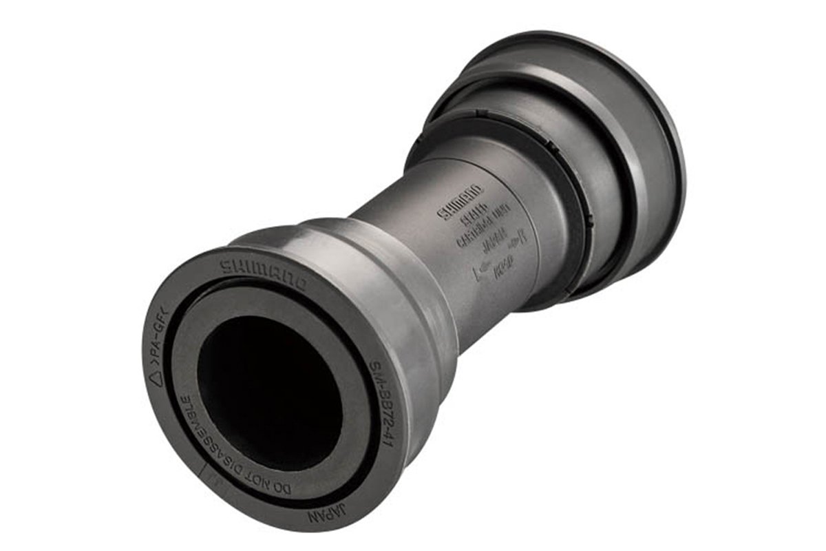 Shimano SM-BB72 Road-fit bottom bracket 41 mm diameter with inner cover, for 86.5 mm, Grey
