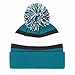 NHL Rush Down OTS Cuff Knit Cap with Pom, One Size