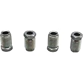 AC PERFORMANCE M14 x 1.5 Inverted Tube Nuts for 5/16" Brake Line Tube, Zinc Steel, Pack of 4