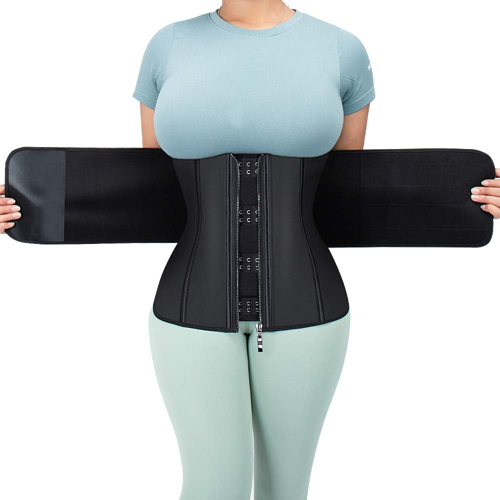 ashlone latex waist trainer corset