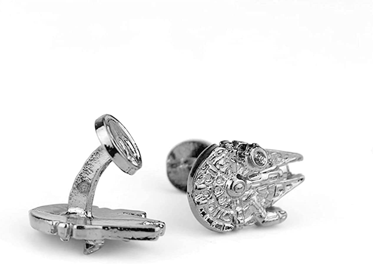 Goodygold Star Wars Rebel Alliance Millennium Falcon Cufflinks Star Wars Costume Props Cosplay