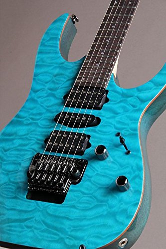 Ibanez Rg2770qza Transparent Aqua Blue Electric Guitar - Import It All