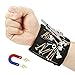 Magnetic wristband,CAMTOA Durable Multi-purpose Magnetic Wristband with Strong Magnets for Holding Screws Nails Drill Bits and Tools Handy While Working &The Best Tool Gift for DIY Handyman Men Women