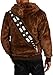CosplaySky Star Wars Chewbacca Hoodie Jacket Furry I Am Chewie Sweatshirt Costume