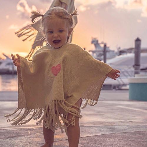 Children small poncho handmade 100% cotton embroidered. Made by artisans from Argentina