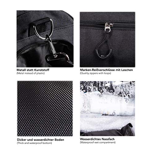 Fitgriff-Sporttasche-Reisetasche-mit-Schuhfach-Nassfach-Maenner-Frauen-Fitnesstasche-Tasche-fuer-Sport-Fitness-Gym-Travel-Bag-Duffel-Bag