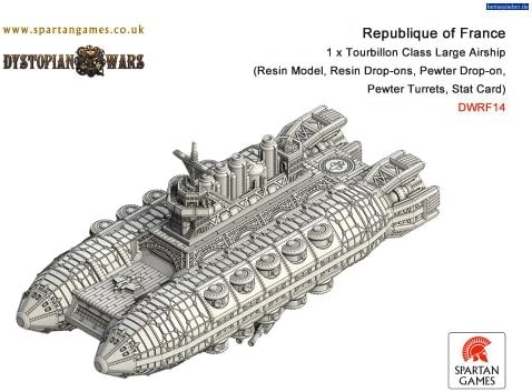 Dystopian Wars: Republique of France - Tourbillon Class Large Airship (1)