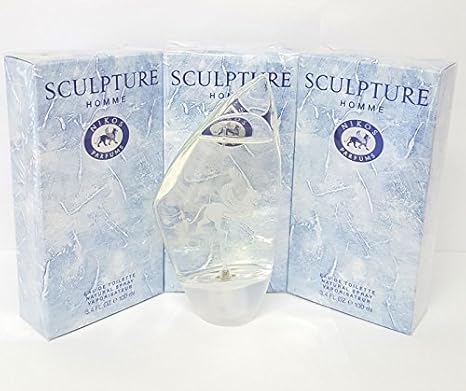 3 x Nikos Sculpture 100ml Eau de Toilette