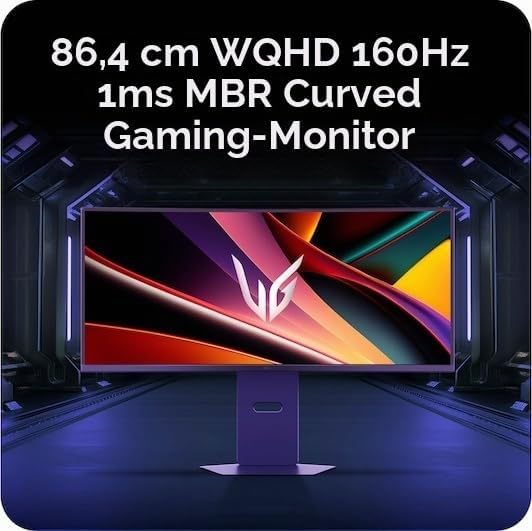 Ultragear™ 34G600A-B.AEU (34 Zoll) 21:9 Curved UWQHD VA Gaming-Monitor, 160Hz, AMD FreeSync™, HDR10, 2X HDMI 2.0, Schwarz