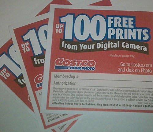 costco 4x6 prints