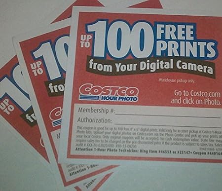 Amazon Co Jp Costco クーポン 無料300 4 X 6インチ写真プリント カメラ