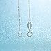Personalized 2 Disc Name Necklace Engraved Mothers Charm Pendant Necklace Friendship Gifts for Women