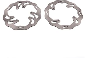 GMCCHENG Motorcycle 240MM 9.4" Front Rear Brake Disc Rotor For CR125R CR250R CRF250R CRF450R CRF250X CRF450X CRF 250R 450R 250X 450X Dirt Bike